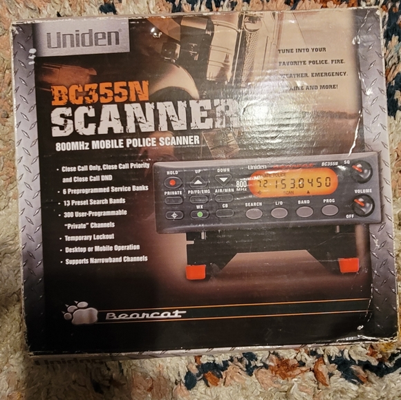 UNIDEN Car Audio, Video & GPS Uniden Bc355n 80 Mhz Mobile Police